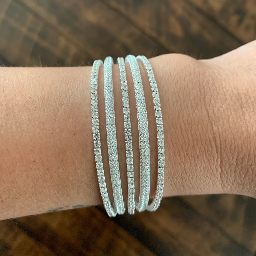 Silver Stud Bracelet